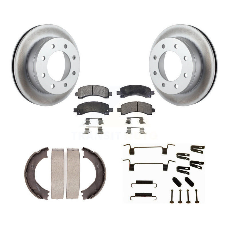Transit Auto KGF-103885 Disc Brake Kit for 2003-2008 Chevrolet Express 2500, GMC Savana 2500 - Rear