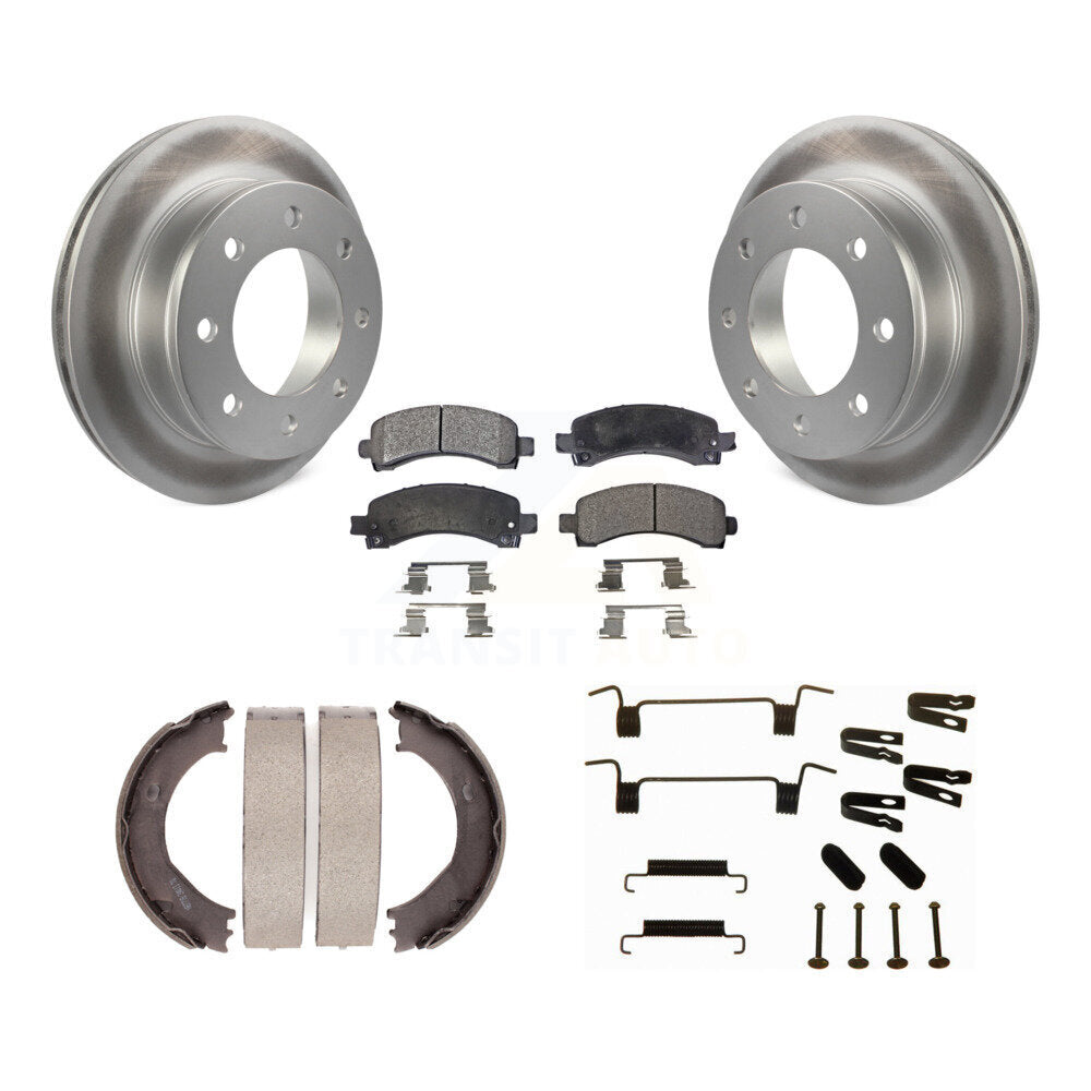 Transit Auto KGF-103892 Disc Brake Kit for 2006-2008 Chevrolet Express 2500, Chevrolet Express 3500, GMC Savana 3500 - Rear