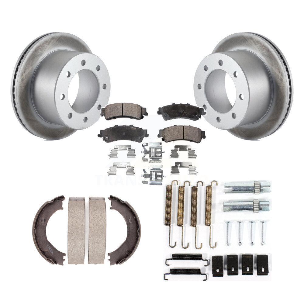 Transit Auto KGF-103894 Disc Brake Kit for 2001 GMC Sierra 3500 - Rear