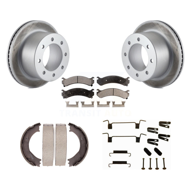 Transit Auto KGF-103895 Disc Brake Kit for 2010 GMC Sierra 3500 HD - Rear