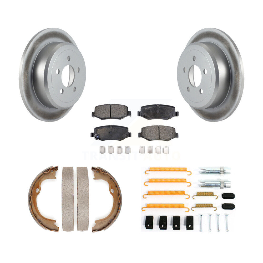 Transit Auto KGF-103917 Disc Brake Kit for 2007-2012 Jeep Liberty, Dodge Nitro - Rear