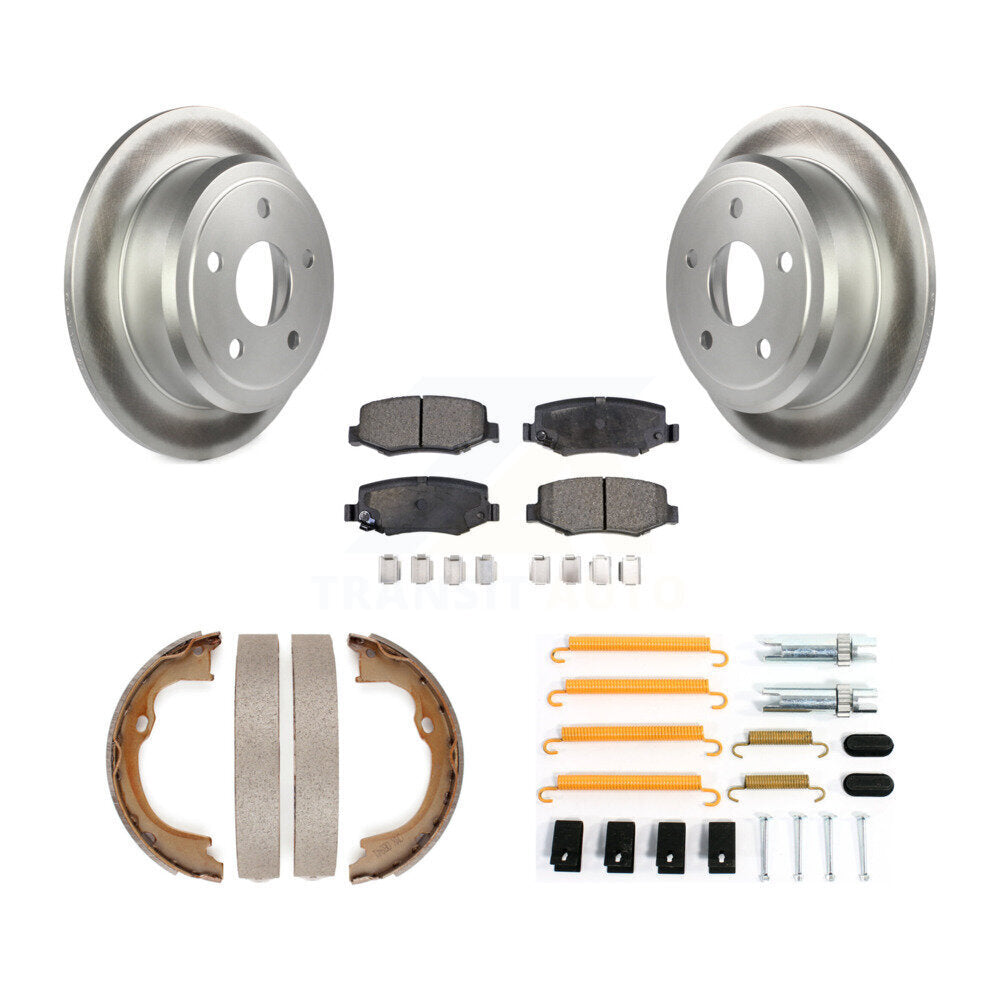 Transit Auto KGF-103918 Disc Brake Kit for 2007-2018 Jeep Wrangler JK, Jeep Wrangler - Rear
