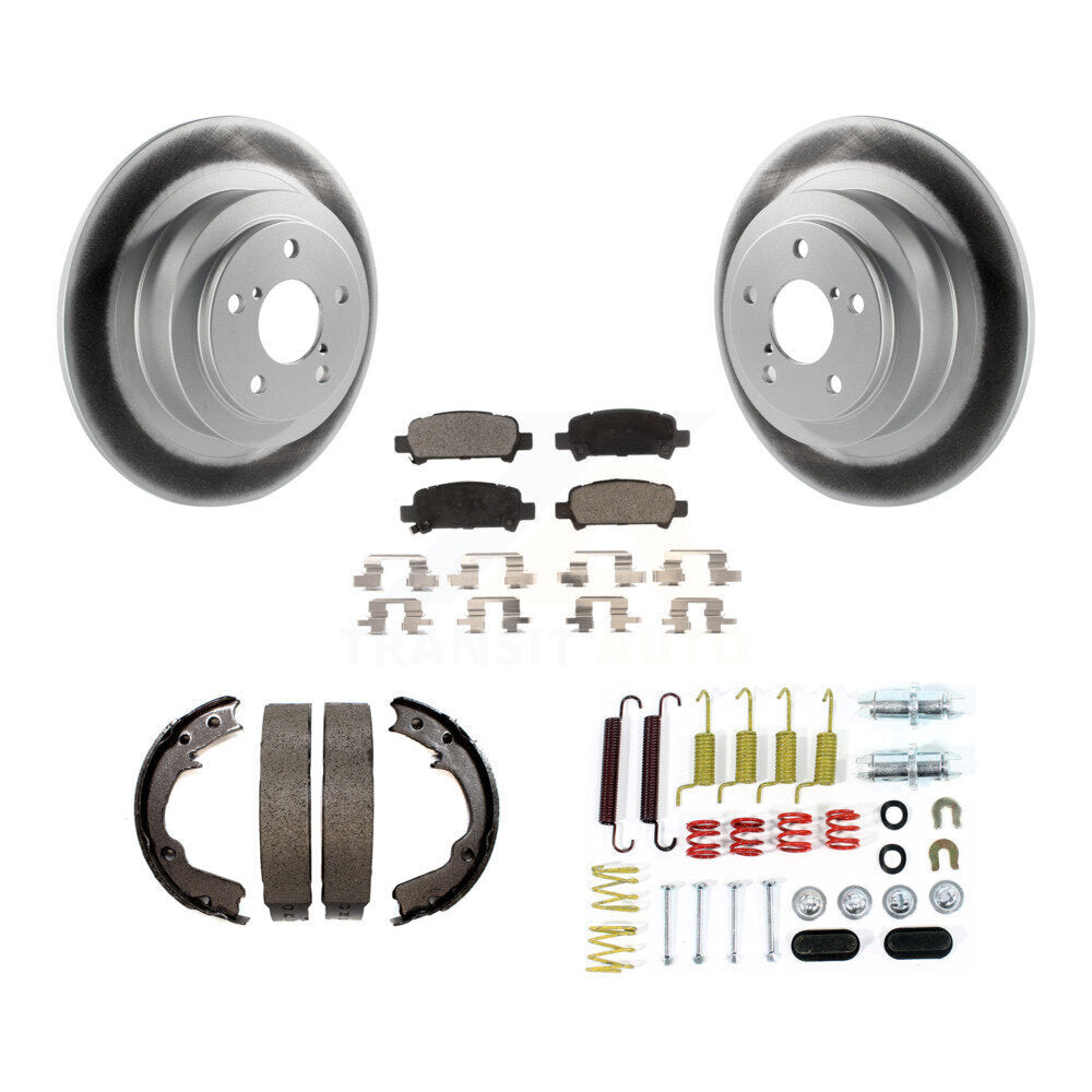 Transit Auto KGF-103929 Disc Brake Kit for 2000 Subaru Legacy - Rear