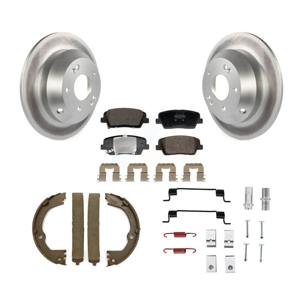 Transit Auto KGF-103933 Disc Brake Kit for 2013-2016 Hyundai Santa Fe XL, Kia Sorento and More - Rear