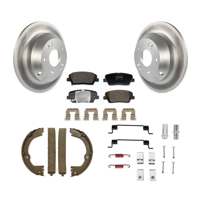 Transit Auto KGF-103933 Disc Brake Kit for 2013-2016 Hyundai Santa Fe XL, Kia Sorento and More - Rear