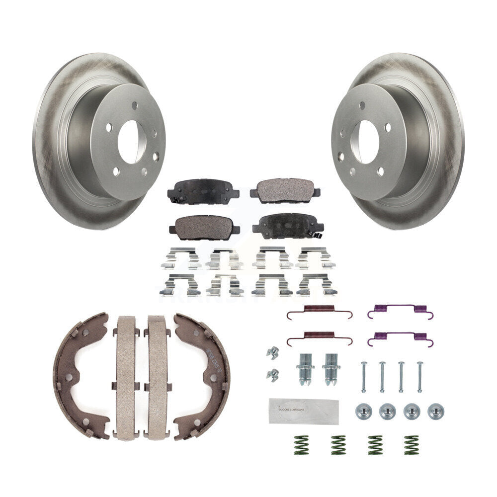 Transit Auto KGF-103953 Disc Brake Kit for 2002-2023 Nissan Altima, Nissan Maxima - Rear