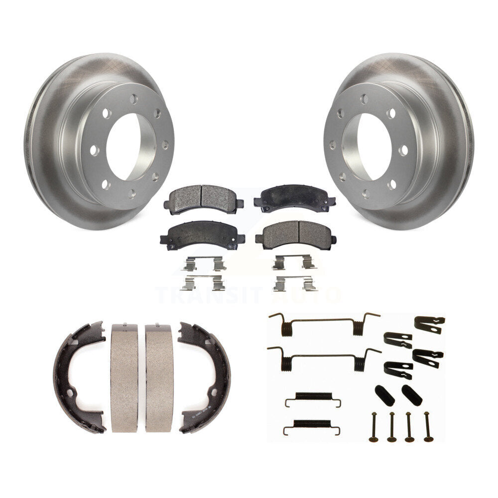 Transit Auto KGF-103958 Disc Brake Kit for 2008-2020 GMC Savana 2500, Chevrolet Express 2500 and More - Rear