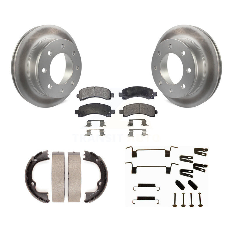 Transit Auto KGF-103958 Disc Brake Kit for 2008-2020 GMC Savana 2500, Chevrolet Express 2500 and More - Rear