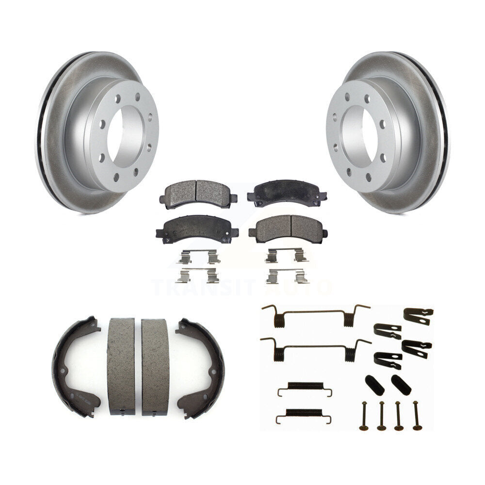 Transit Auto KGF-103963 Disc Brake Kit for 2008-2012 GMC Savana 3500 - Rear