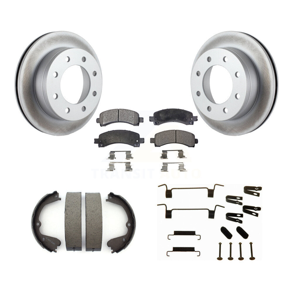 Transit Auto KGF-103964 Disc Brake Kit for 2012 GMC Savana 3500 - Rear