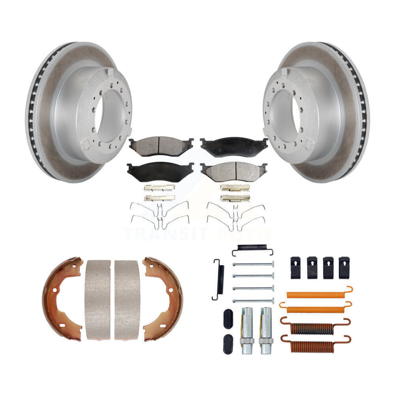 Transit Auto KGF-103968 Disc Brake Kit for 2006-2016 Ford F-550 Super Duty, Ford F-450 Super Duty, Ford LCF - Rear