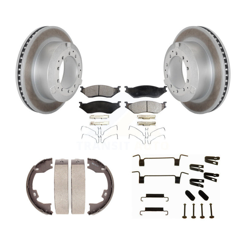 Transit Auto KGF-103969 Disc Brake Kit for 2005-2016 IC Corporation AC Commercial Bus, Ford F-450 Super Duty - Rear