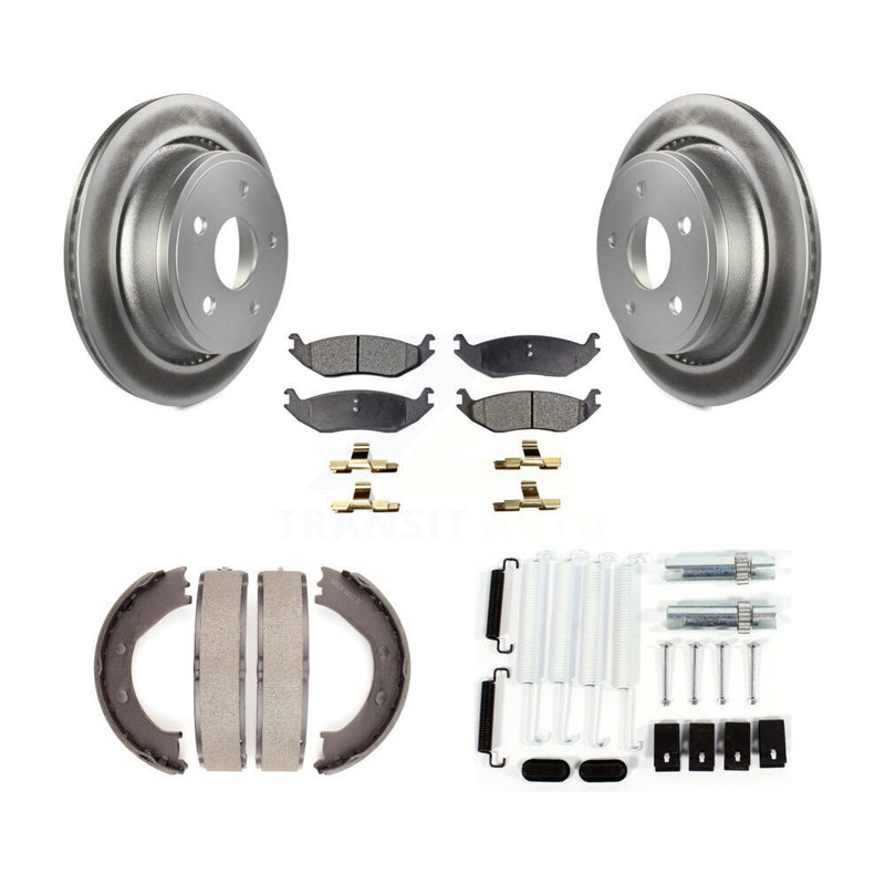 Transit Auto KGF-103971 Disc Brake Kit for 2004-2008 Dodge Ram 1500, Chrysler Aspen, Dodge Durango - Rear