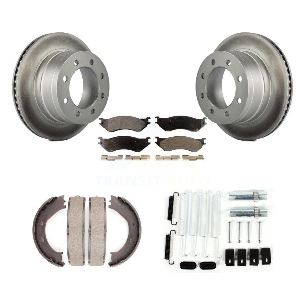 Transit Auto KGF-103974 Disc Brake Kit for 2008 Dodge Ram 1500 - Rear