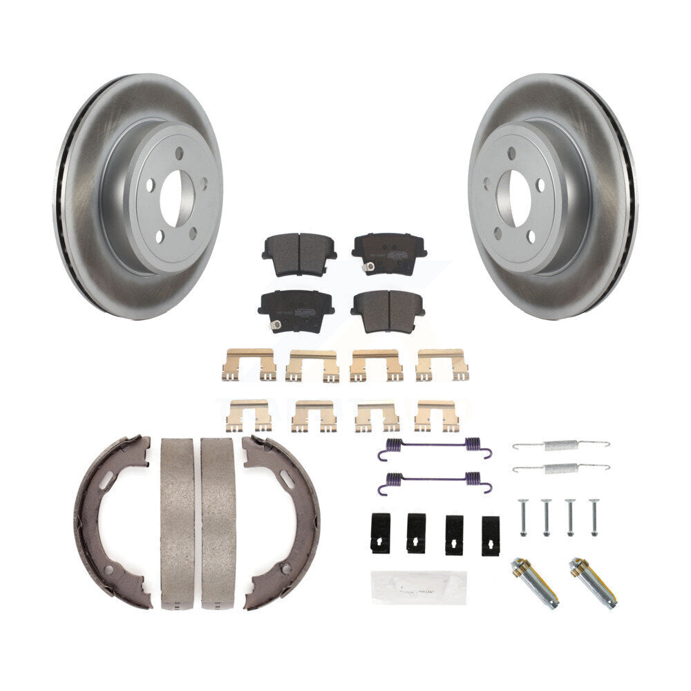 Transit Auto KGF-103980 Disc Brake Kit for 2005-2021 Dodge Charger, Chrysler 300 and More - Rear