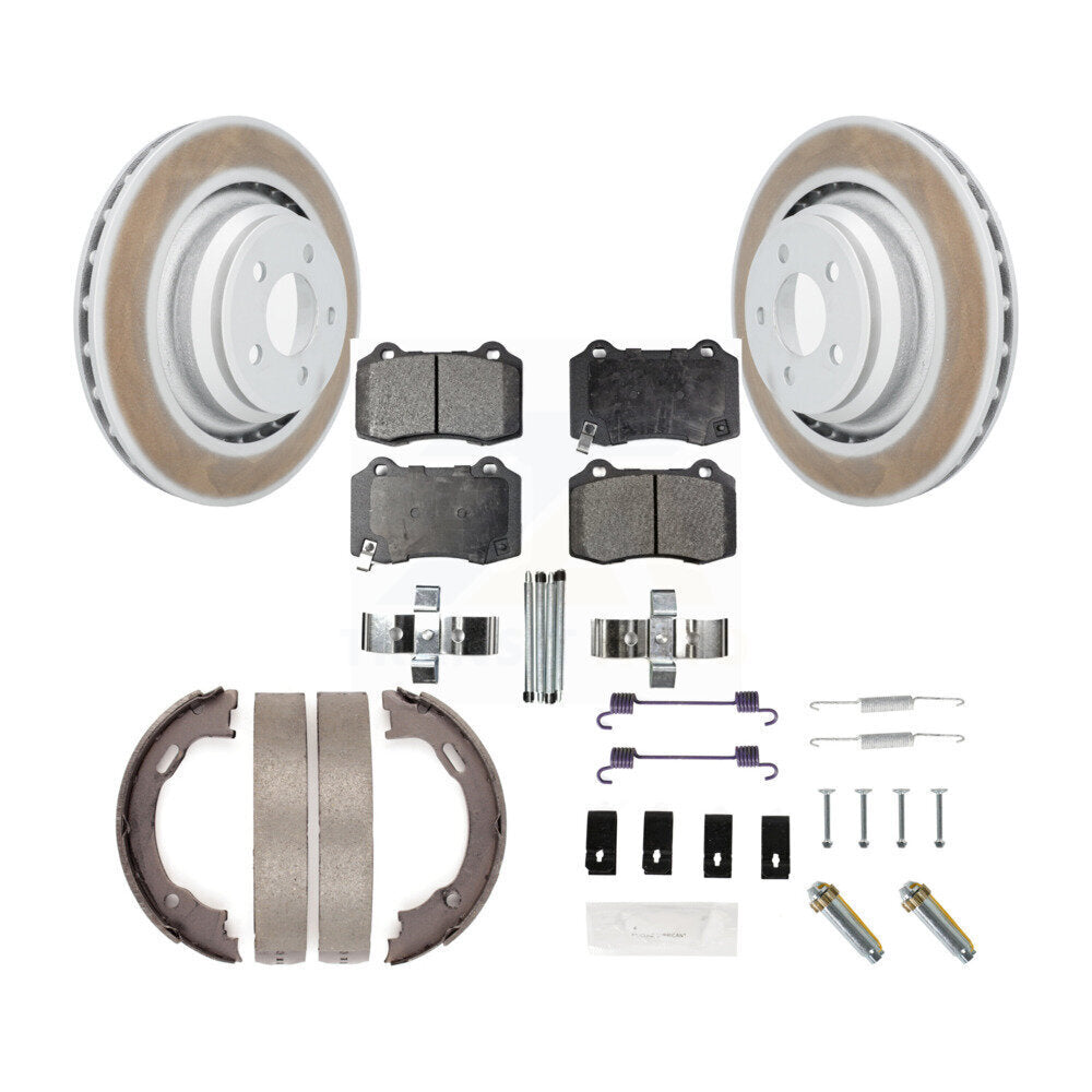 Transit Auto KGF-103983 Disc Brake Kit for 2005-2021 Dodge Charger, Dodge Challenger and More - Rear