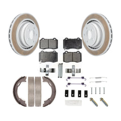 Transit Auto KGF-103983 Disc Brake Kit for 2005-2021 Dodge Charger, Dodge Challenger and More - Rear