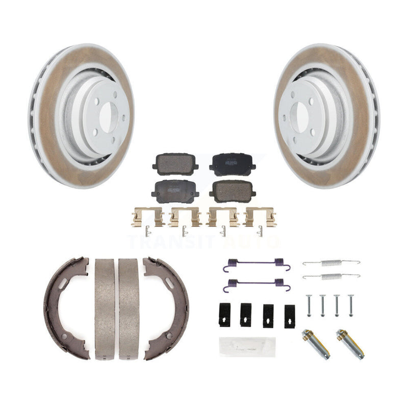 Transit Auto KGF-103990 Disc Brake Kit for 2014-2021 Dodge Charger - Rear