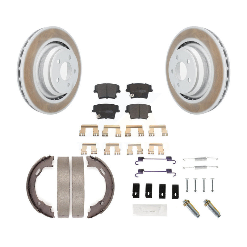 Transit Auto KGF-103992 Disc Brake Kit for 2015 Dodge Charger - Rear