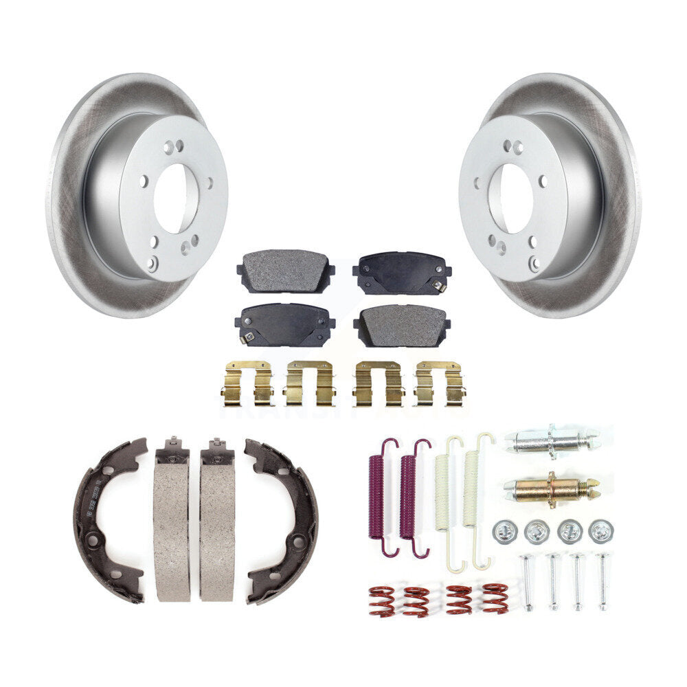 Transit Auto KGF-104008 Disc Brake Kit for 2007-2010 Kia Rondo - Rear