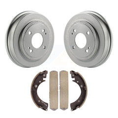 Transit Auto KGN-100018 Brake Drum for 1986-2008 Honda Fit, Honda Civic and More - Rear