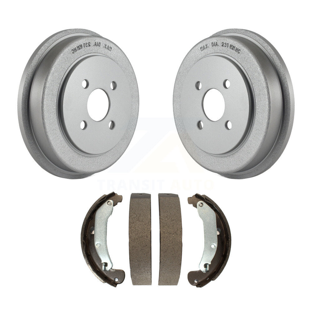 Transit Auto KGN-100036 Brake Drum for 2003-2008 Chevrolet Cobalt, Pontiac G5 and More - Rear