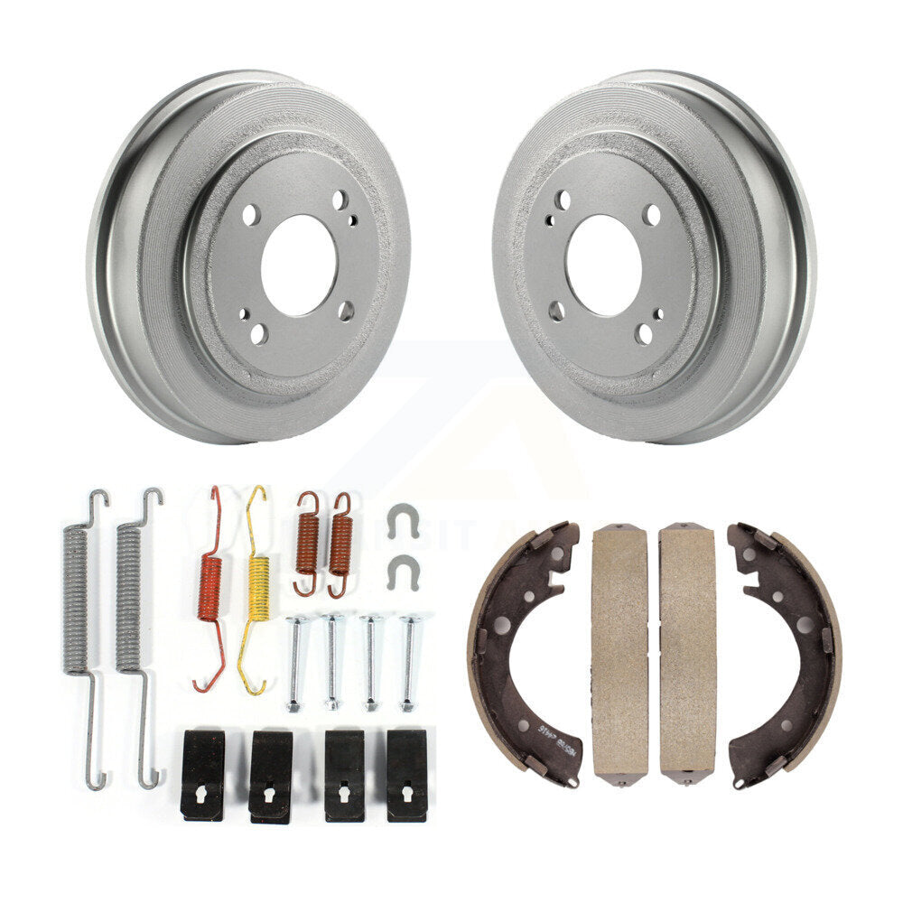 Transit Auto KGN-100056 Brake Drum for 1992-2008 Honda Fit, Honda Civic - Rear