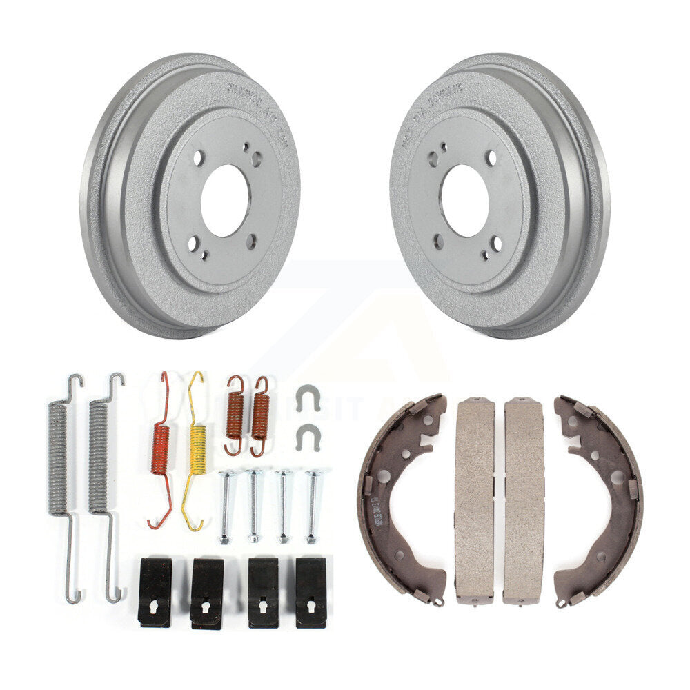 Transit Auto KGN-100065 Brake Drum for 2009-2013 Honda Fit - Rear
