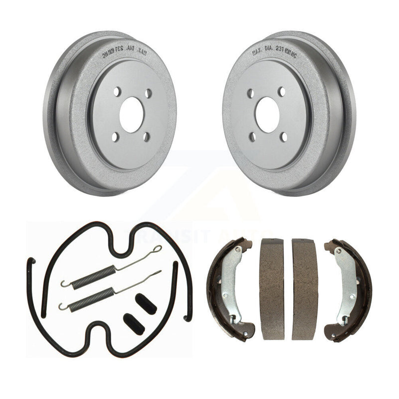 Transit Auto KGN-100073 Brake Drum for 2003-2008 Chevrolet Cobalt, Pontiac G5 and More - Rear