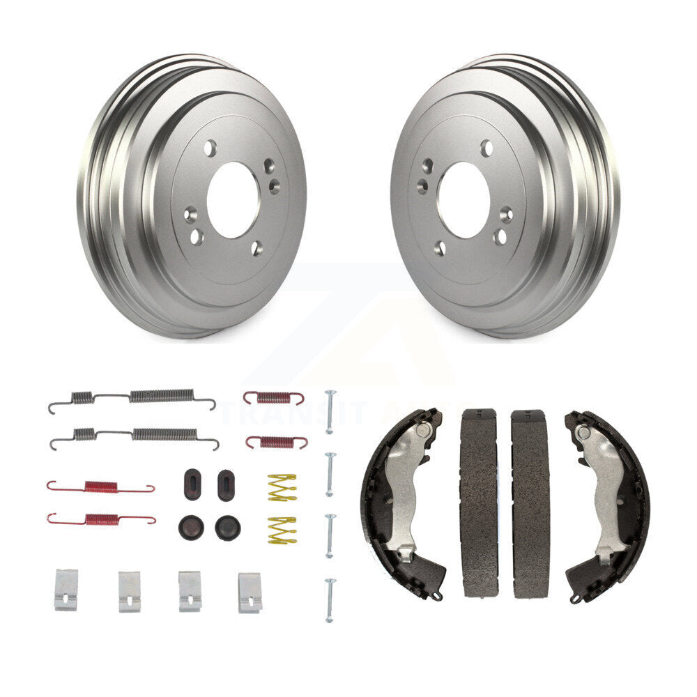 Transit Auto KGN-100079 Brake Drum for 2006-2011 Hyundai Accent, Kia Rio, Kia Rio5 - Rear