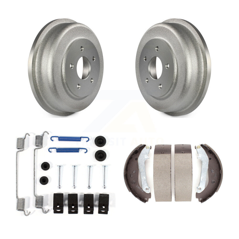 Transit Auto KGN-100081 Brake Drum for 2010-2013 Ford Transit Connect - Rear
