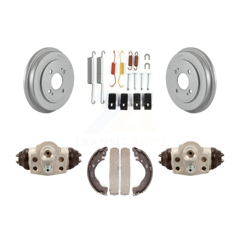 Transit Auto KGN-100104 Brake Drum for 2009-2013 Honda Fit - Rear