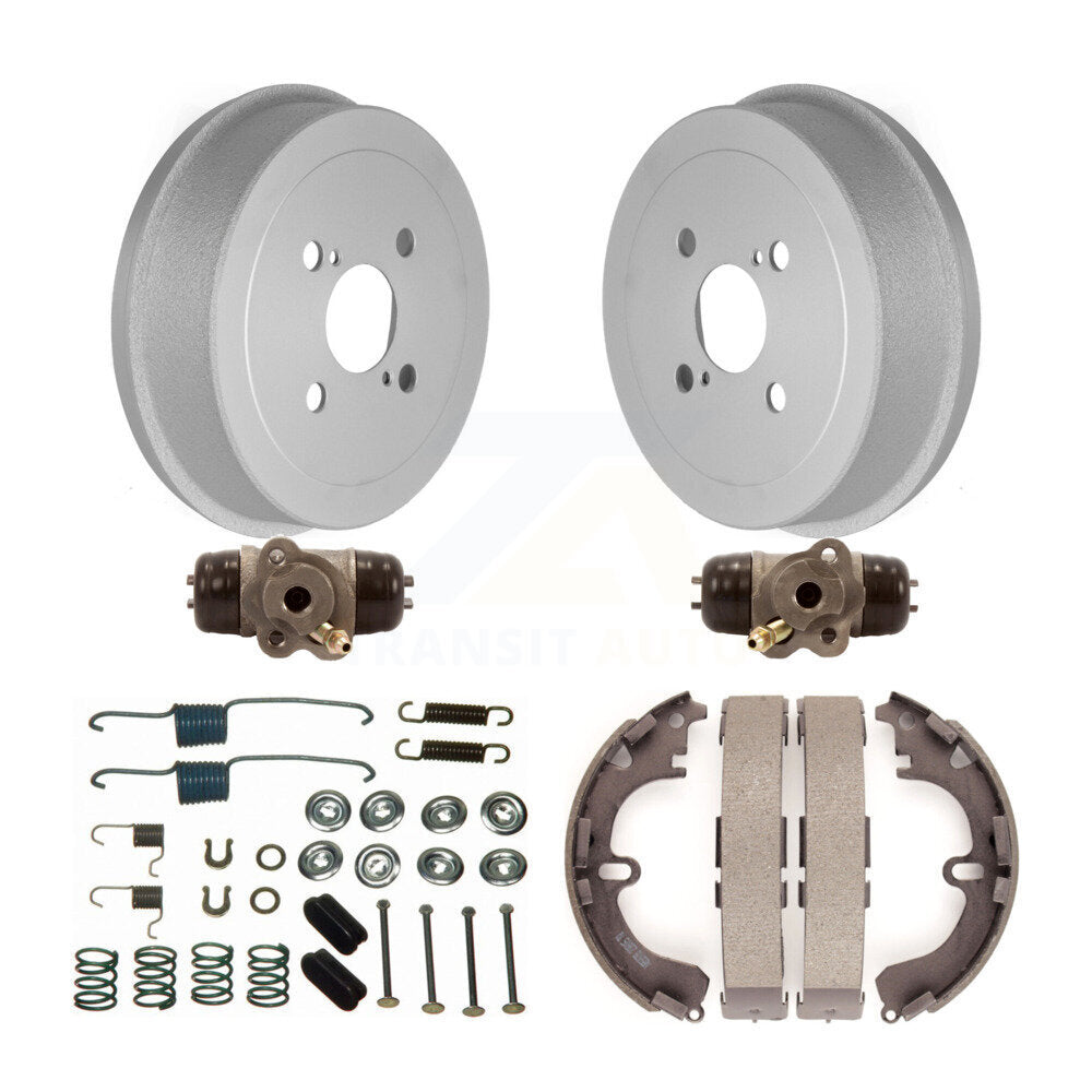 Transit Auto KGN-100125 Brake Drum for 1993-2002 Chevrolet Prizm, Toyota Corolla, Geo Prizm - Rear