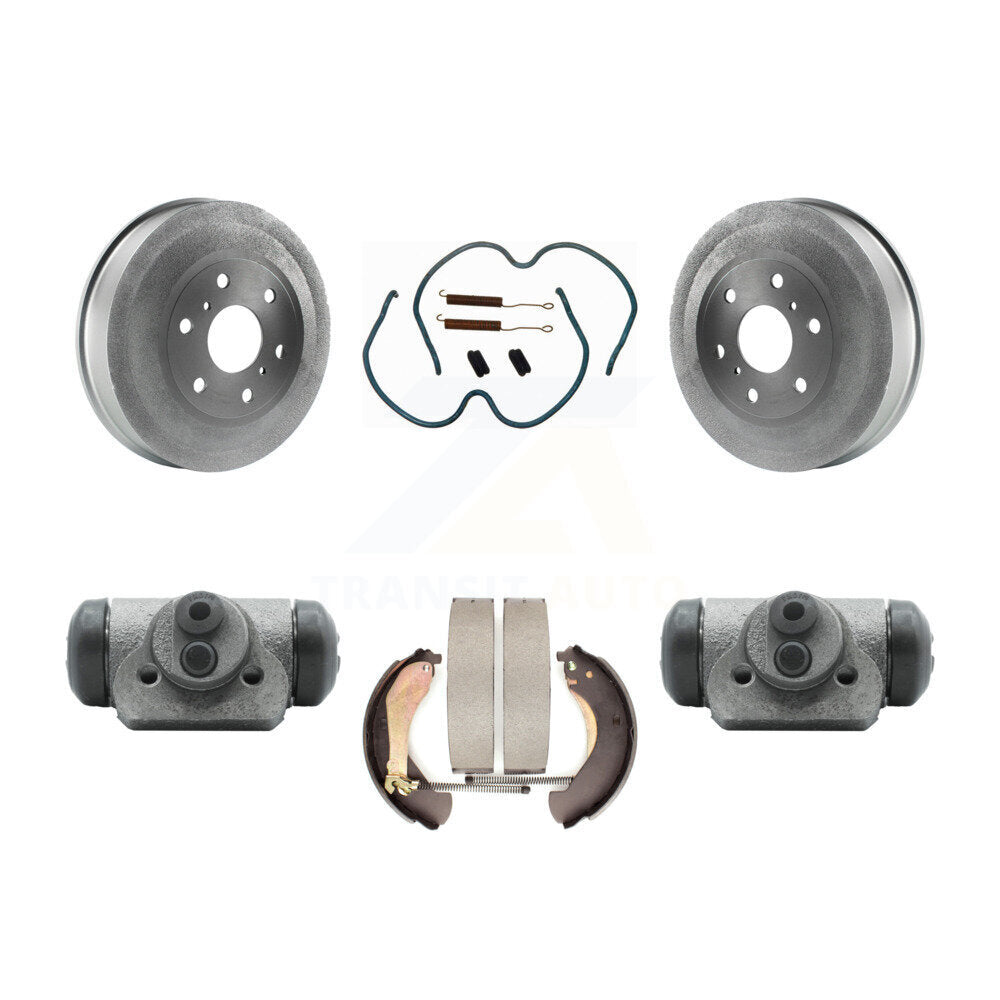 Transit Auto KGN-100156 Brake Drum for 2009 Chevrolet Silverado 1500, GMC Sierra 1500 - Rear