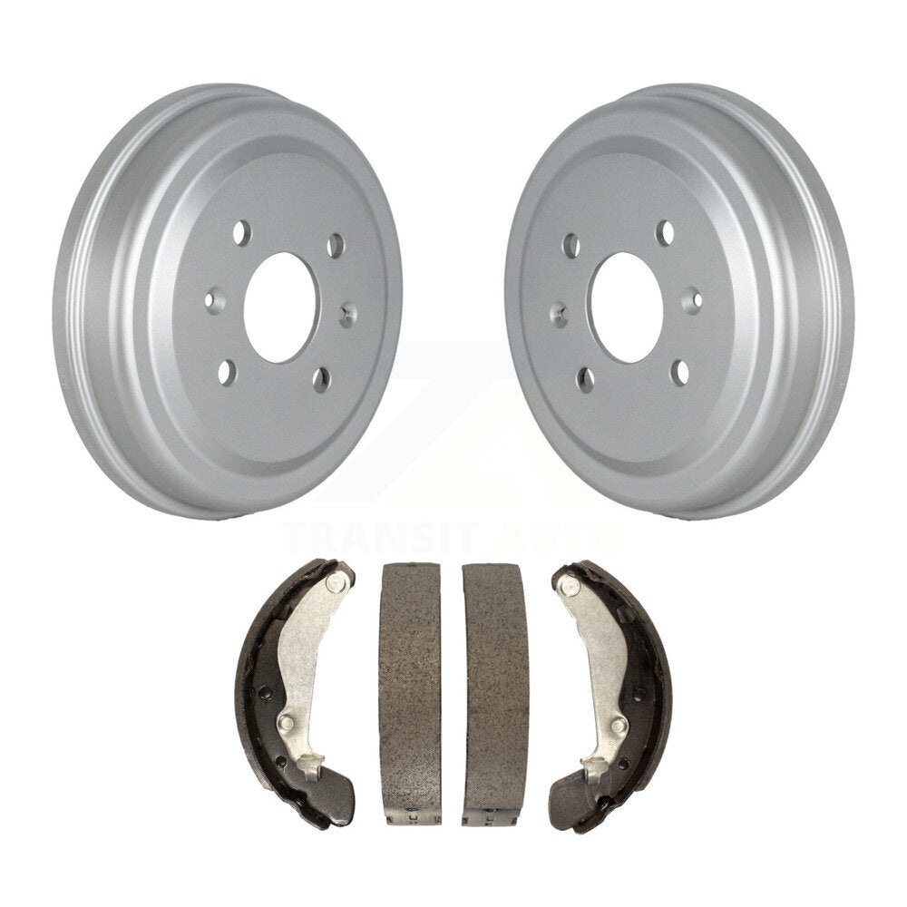 Transit Auto KGN-100174 Brake Drum for 2004-2015 Chevrolet Spark, Pontiac G3 and More - Rear