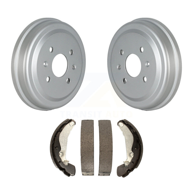 Transit Auto KGN-100174 Brake Drum for 2004-2015 Chevrolet Spark, Pontiac G3 and More - Rear