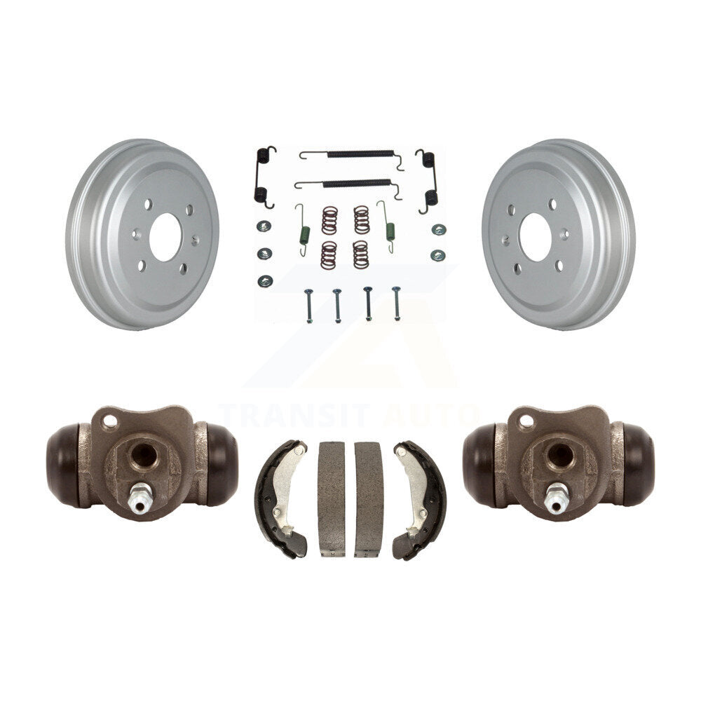 Transit Auto KGN-100180 Brake Drum for 2004-2015 Chevrolet Spark, Pontiac G3 and More - Rear