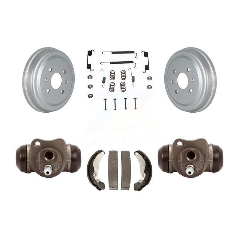 Transit Auto KGN-100180 Brake Drum for 2004-2015 Chevrolet Spark, Pontiac G3 and More - Rear