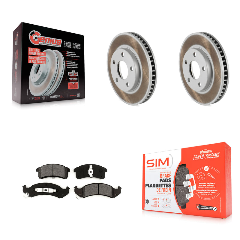 Transit Auto KGS-100006 Disc Brake Kit for 1994-1999 Oldsmobile Regency, Oldsmobile LSS and More - Front