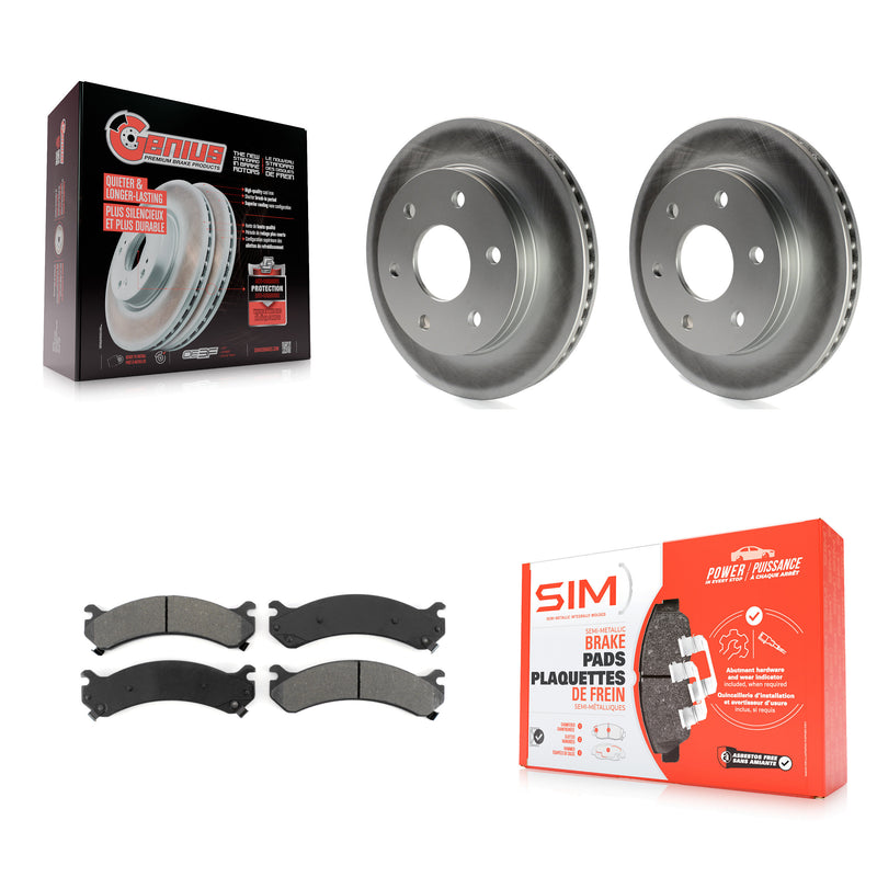 Transit Auto KGS-100012 Disc Brake Kit for 2006 Chevrolet Express 2500, GMC Savana 2500 - Front