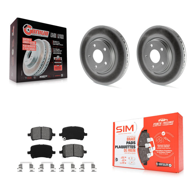 Transit Auto KGS-100025 Disc Brake Kit for 2004-2010 Chevrolet HHR, Pontiac G5 and More - Front
