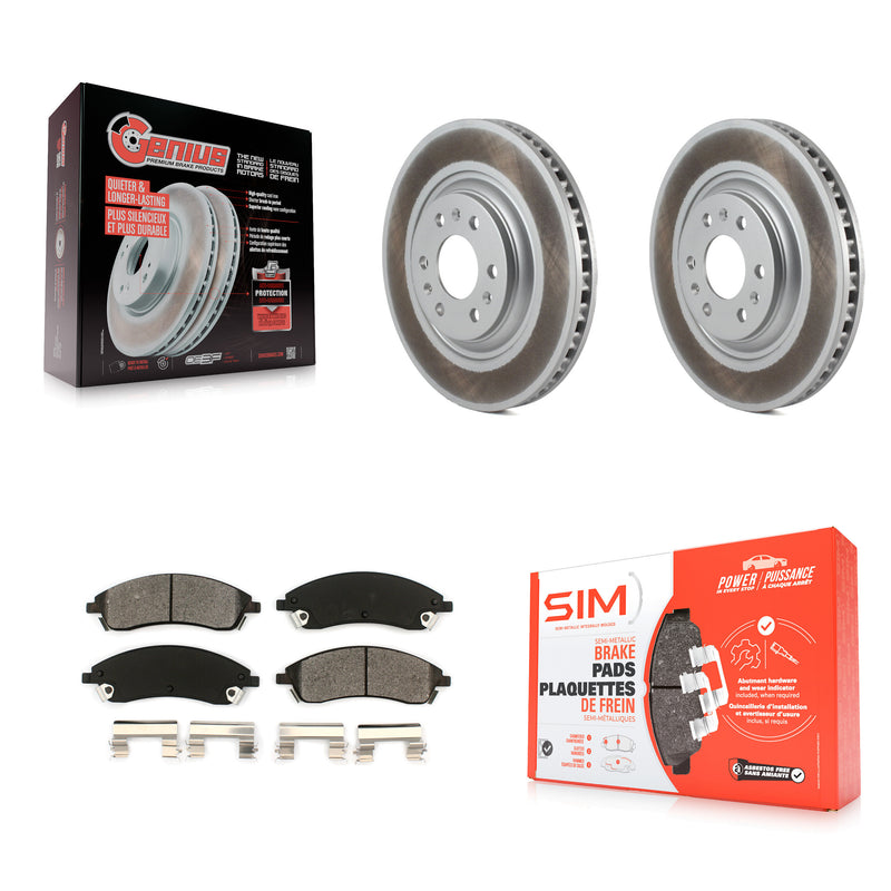 Transit Auto KGS-100034 Disc Brake Kit for 2004-2009 Cadillac SRX - Front