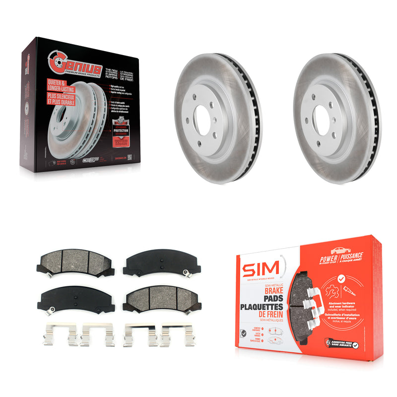 Transit Auto KGS-100044 Disc Brake Kit for 2006-2016 Chevrolet Impala Limited, Chevrolet Impala and More - Front