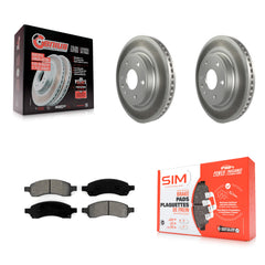 Transit Auto KGS-100048 Disc Brake Kit for 2007-2017 GMC Acadia Limited, Chevrolet Traverse and More - Front