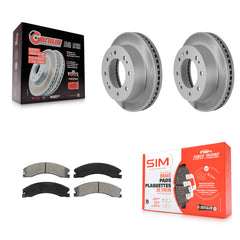 Transit Auto KGS-100059 Disc Brake Kit for 2011-2019 Chevrolet Suburban 3500 HD, Chevrolet Silverado 2500 HD and More - Front