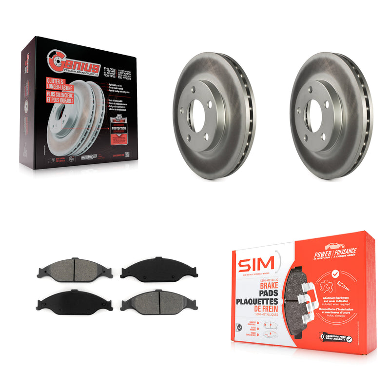 Transit Auto KGS-100069 Disc Brake Kit for 1999-2004 Ford Mustang - Front