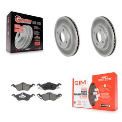 Transit Auto KGS-100078 Disc Brake Kit for 2000-2004 Ford Focus - Front