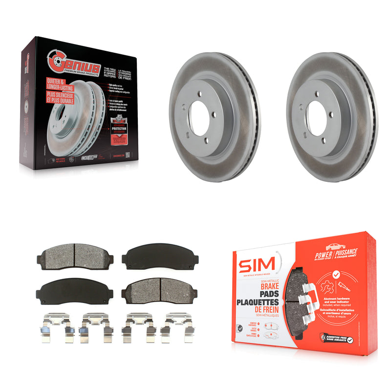 Transit Auto KGS-100081 Disc Brake Kit for 2002-2005 Ford Explorer, Mercury Mountaineer - Front