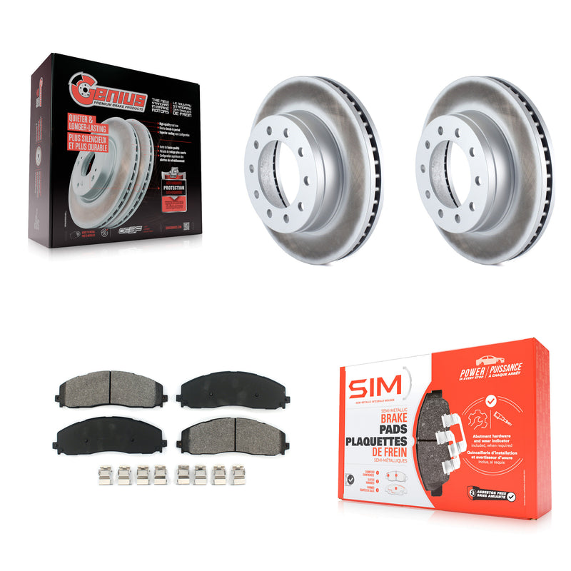 Transit Auto KGS-100097 Disc Brake Kit for 2013-2016 Ford F-350 Super Duty, Ford F-250 Super Duty - Front