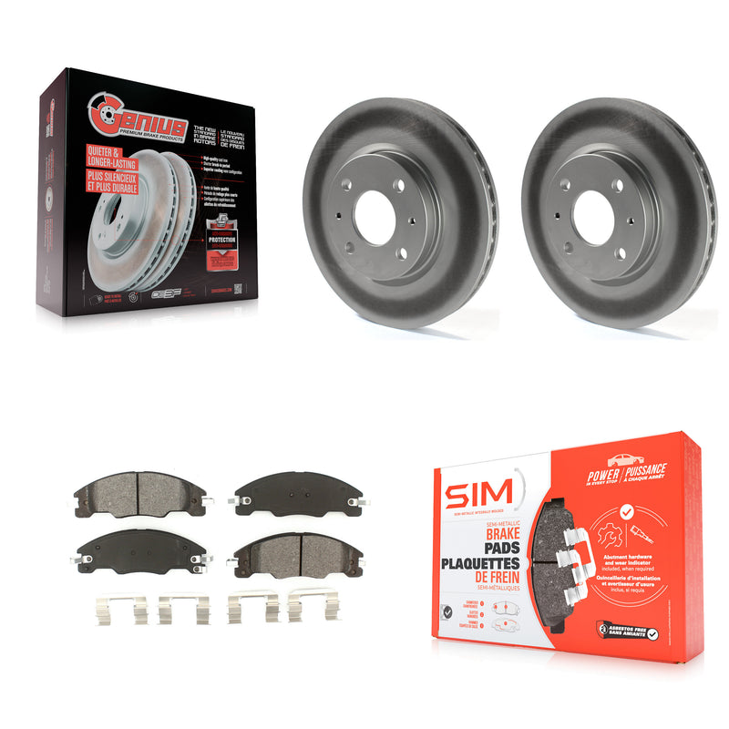 Transit Auto KGS-100108 Disc Brake Kit for 2008-2011 Ford Focus - Front
